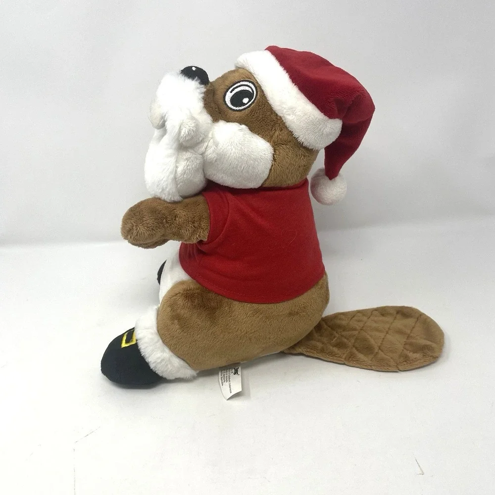 Buc-ee's Santa Beaver Plush 10